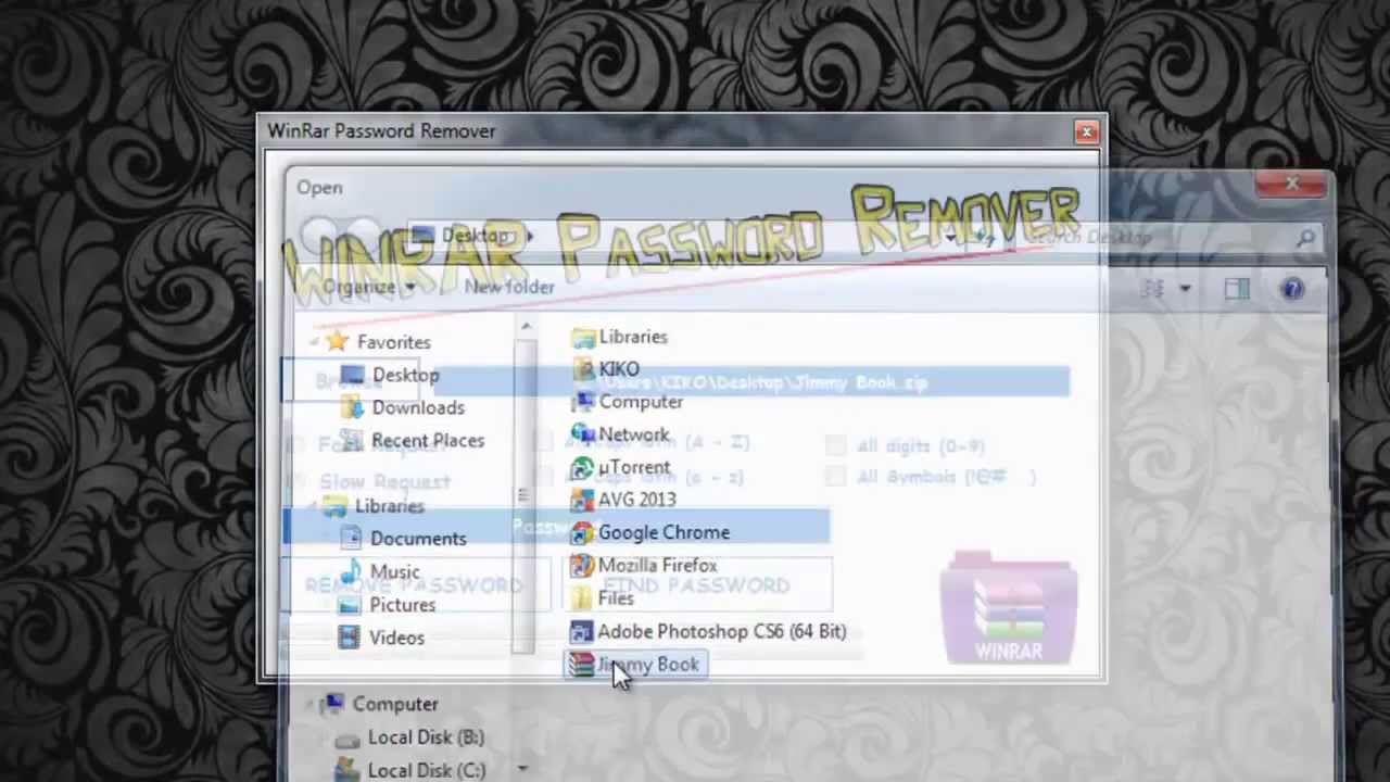 download winrar password remover